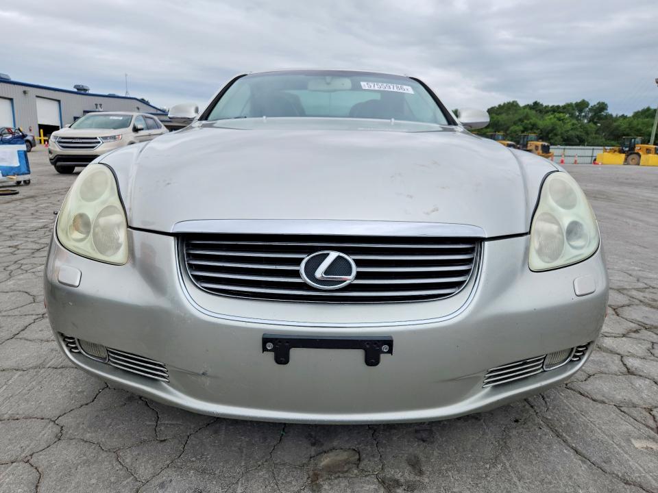 2005 Lexus Sc მანქანა იყიდება აუქციონზე, vin: JTHFN48Y050069533, აუქციონის ნომერი: 57559786