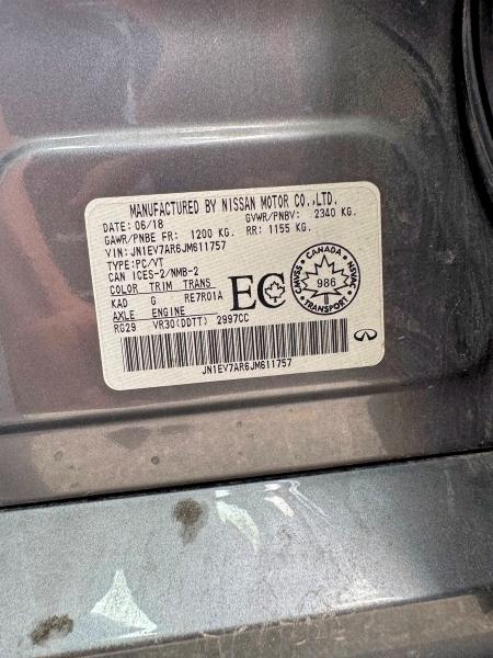 Продажа на аукционе авто 2018 Infiniti Q50, vin: JN1EV7AR6JM611757, номер лота: 57081986