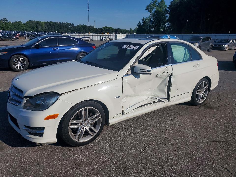 Aukcja sprzedaży 2012 Mercedes-benz C, vin: WDDGF4HB1CA621942, numer aukcji: 56336576