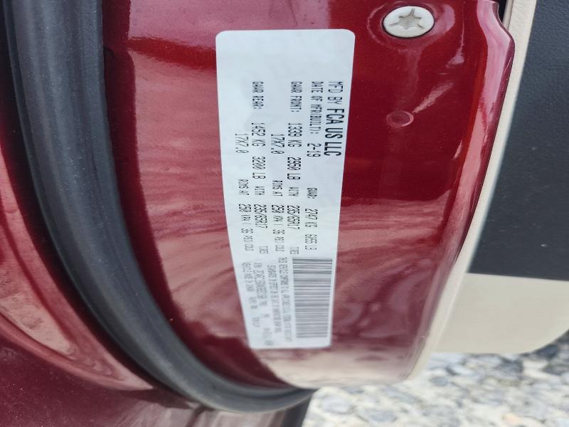 Aukcja sprzedaży 2019 Chrysler Pacifica, vin: 2C4RC1BGXKR651160, numer aukcji: 57009166