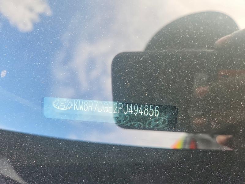 57008476 :رقم المزاد ، KM8R7DGE2PU494856 vin ، 2023 Hyundai Palisade مزاد بيع