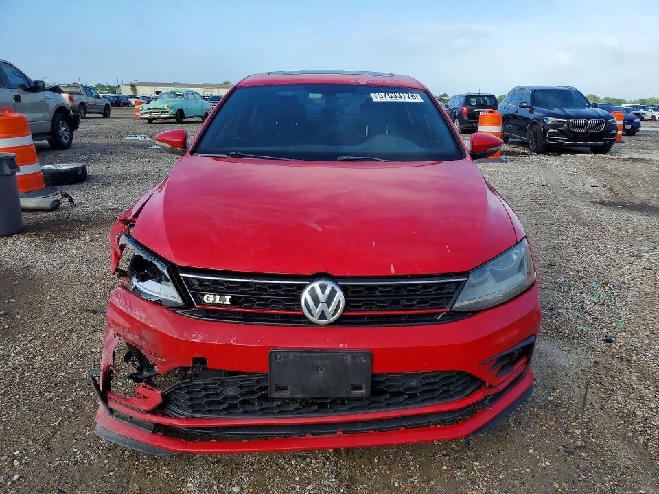 2017 Volkswagen Jetta მანქანა იყიდება აუქციონზე, vin: 3VW5T7AJ8HM393989, აუქციონის ნომერი: 57633776