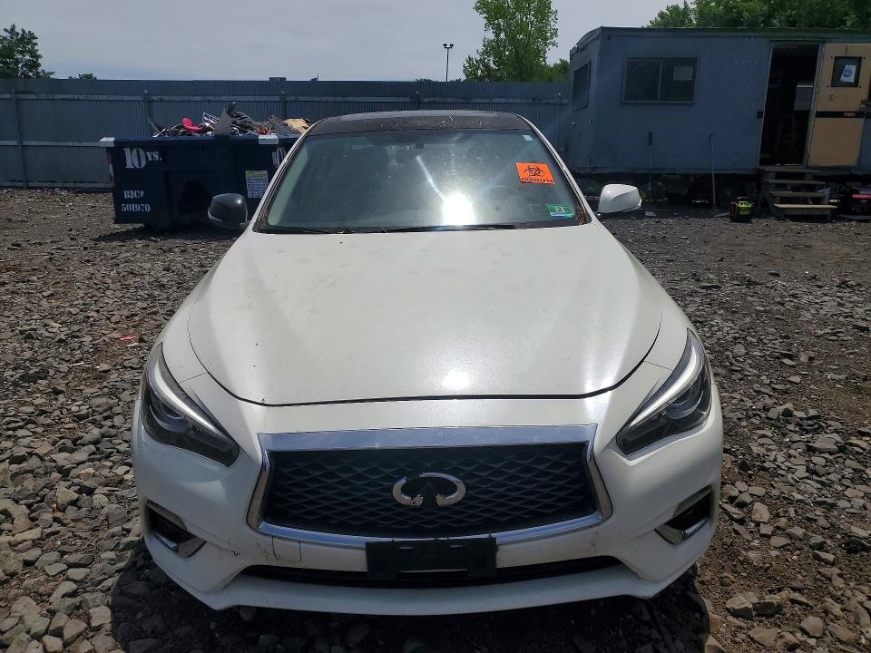 57968826 :رقم المزاد ، JN1EV7AR8JM438520 vin ، 2018 Infiniti Q50 مزاد بيع
