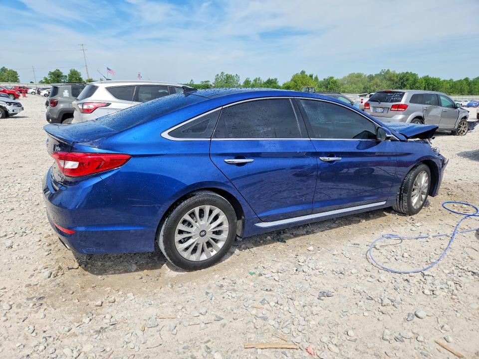55847826 :رقم المزاد ، 5NPE34AF4FH043100 vin ، 2015 Hyundai Sonata مزاد بيع