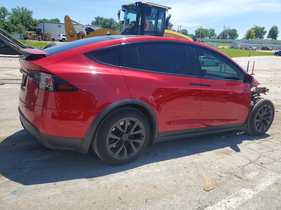 Продажа на аукционе авто 2023 Tesla Model X, vin: 7SAXCAE55PF380001, номер лота: 54156176