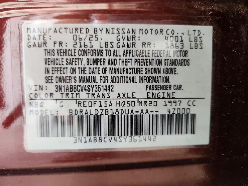 55936236 :رقم المزاد ، 3N1AB8CV4SY361442 vin ، 2025 Nissan Sentra مزاد بيع