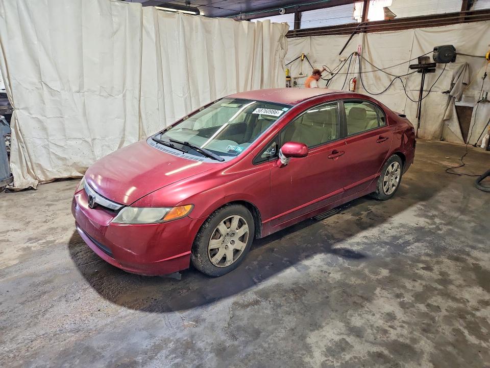 58760986 :رقم المزاد ، 2HGFA16518H529000 vin ، 2008 Honda Civic مزاد بيع