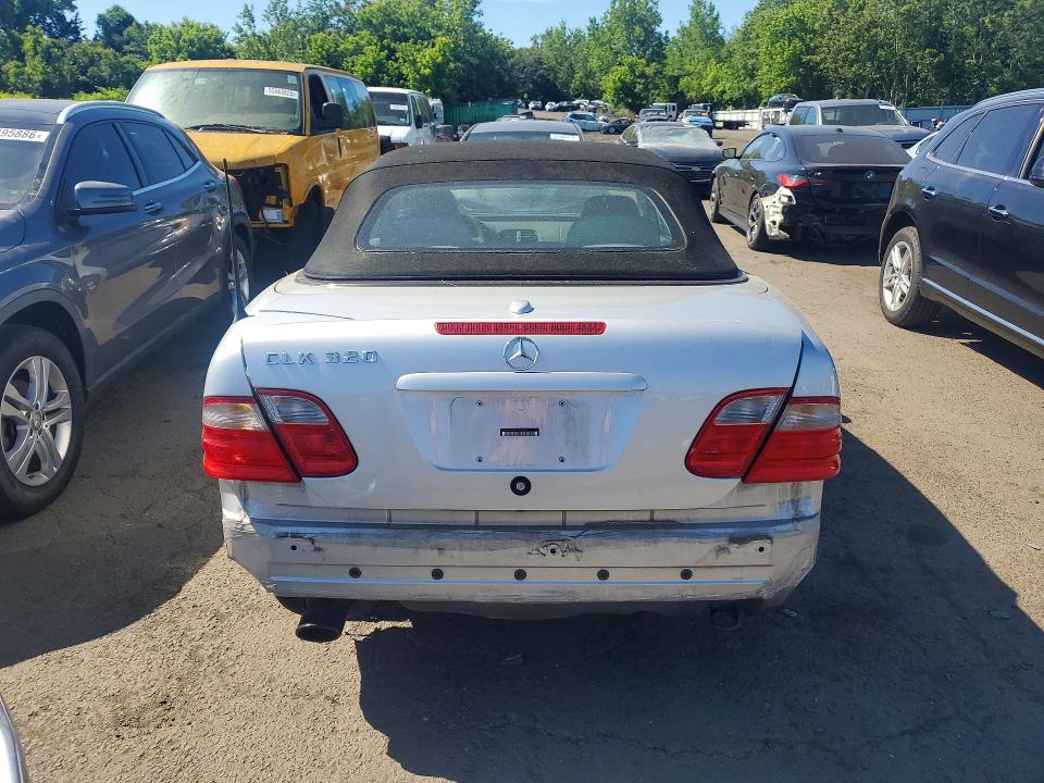 Aukcja sprzedaży 2000 Mercedes-benz Clk, vin: WDBLK65G6YT050426, numer aukcji: 55208166