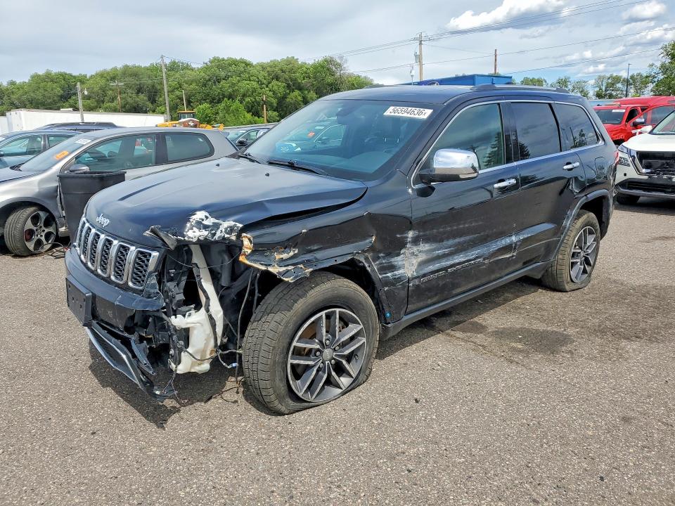 2017 Jeep Grand Cherokee მანქანა იყიდება აუქციონზე, vin: 1C4RJFBG9HC931687, აუქციონის ნომერი: 56594636