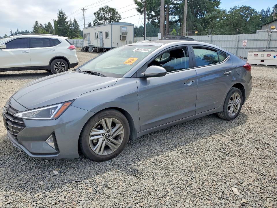 2019 Hyundai Elantra მანქანა იყიდება აუქციონზე, vin: KMHD84LF3KU867630, აუქციონის ნომერი: 58477936