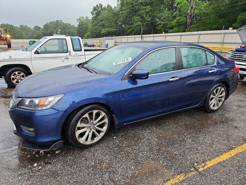 58114416 :رقم المزاد ، 1HGCR2F55EA014870 vin ، 2014 Honda Accord مزاد بيع
