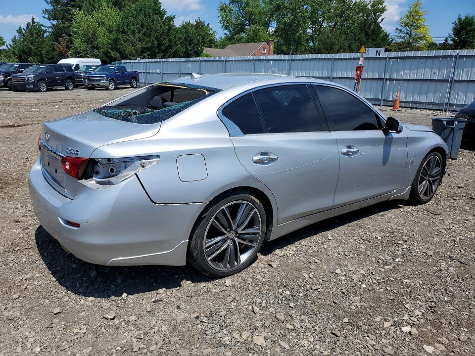 Продажа на аукционе авто 2014 Infiniti Q50, vin: JN1BV7AP9EM674990, номер лота: 58996016