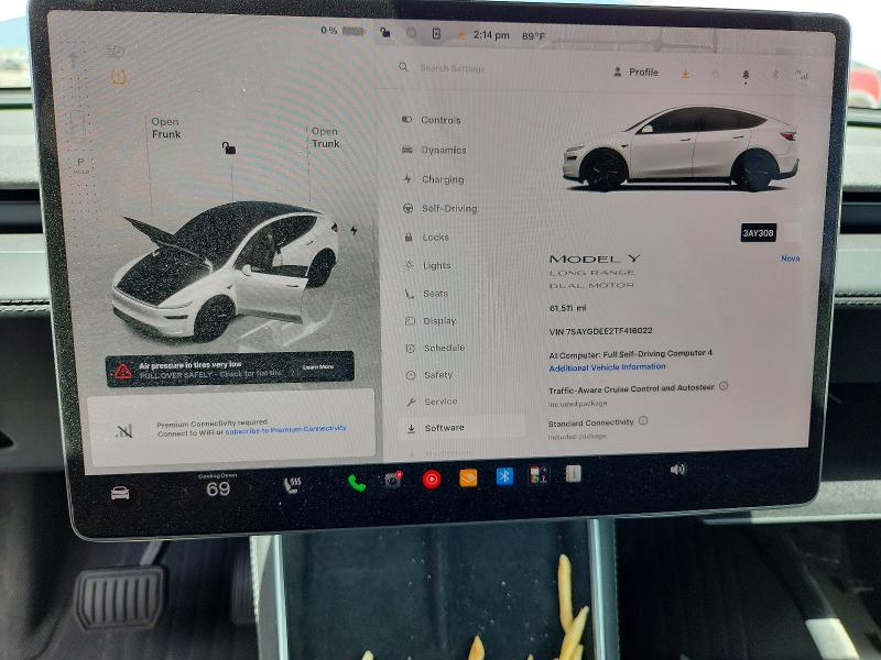 Продажа на аукционе авто 2026 Tesla Model Y, vin: 7SAYGDEE2TF416022, номер лота: 57527896