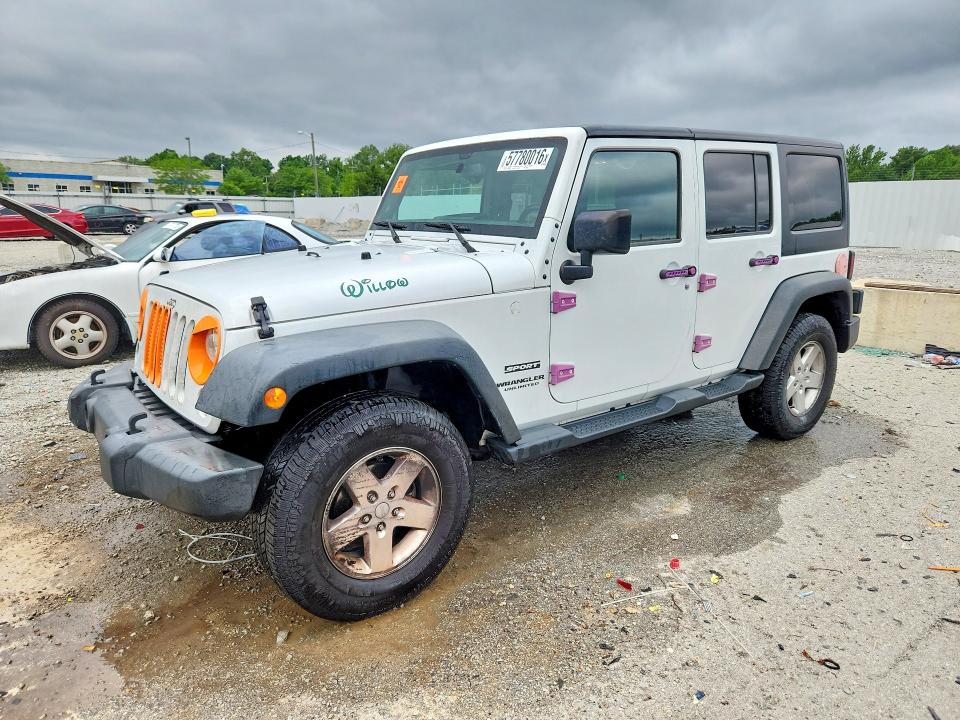 57780016 :رقم المزاد ، 1C4HJWDG2GL235809 vin ، 2016 Jeep Wrangler Unlimited مزاد بيع