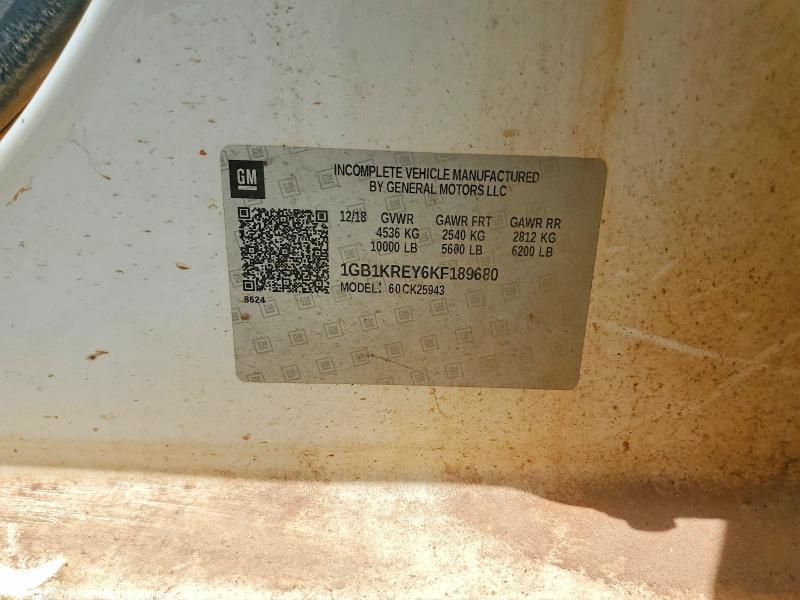 Продажа на аукционе авто 2019 Chevrolet Silverado, vin: 1GB1KREY6KF189680, номер лота: 57509386