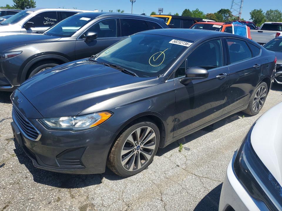 Продажа на аукционе авто 2019 Ford Fusion, vin: 3FA6P0T97KR260968, номер лота: 58232736