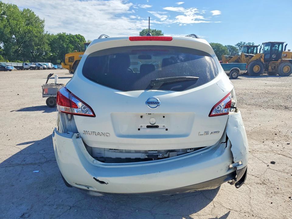 2011 Nissan Murano მანქანა იყიდება აუქციონზე, vin: JN8AZ1MW6BW152593, აუქციონის ნომერი: 58124296