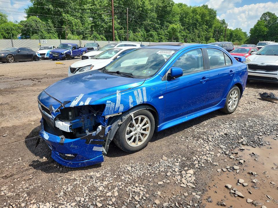 58950656 :رقم المزاد ، JA32U2FU9AU015897 vin ، 2010 Mitsubishi Lancer مزاد بيع