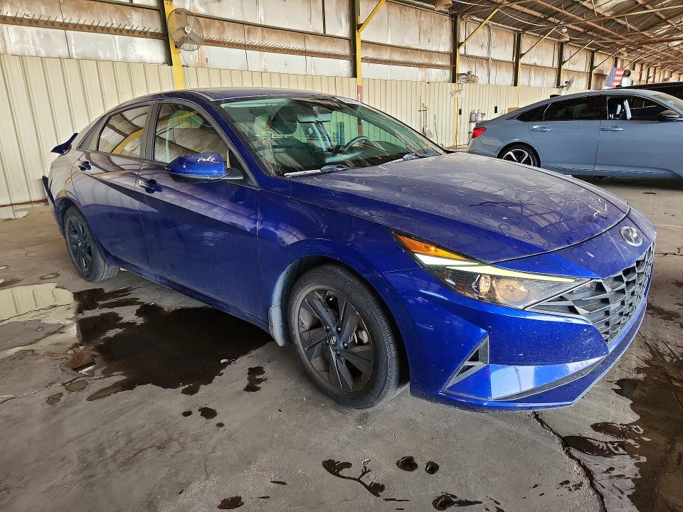 2022 Hyundai Elantra მანქანა იყიდება აუქციონზე, vin: KMHLM4AG4NU321927, აუქციონის ნომერი: 56347296