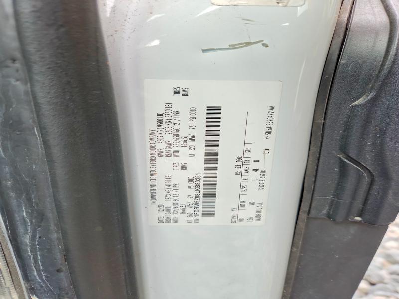 55566326 :رقم المزاد ، 1FDBW5Z88LKB80281 vin ، 2020 Ford Transit مزاد بيع