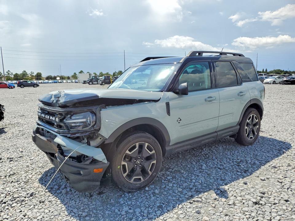 Продажа на аукционе авто 2022 Ford Bronco Sport, vin: 3FMCR9C63NRE28753, номер лота: 59554986
