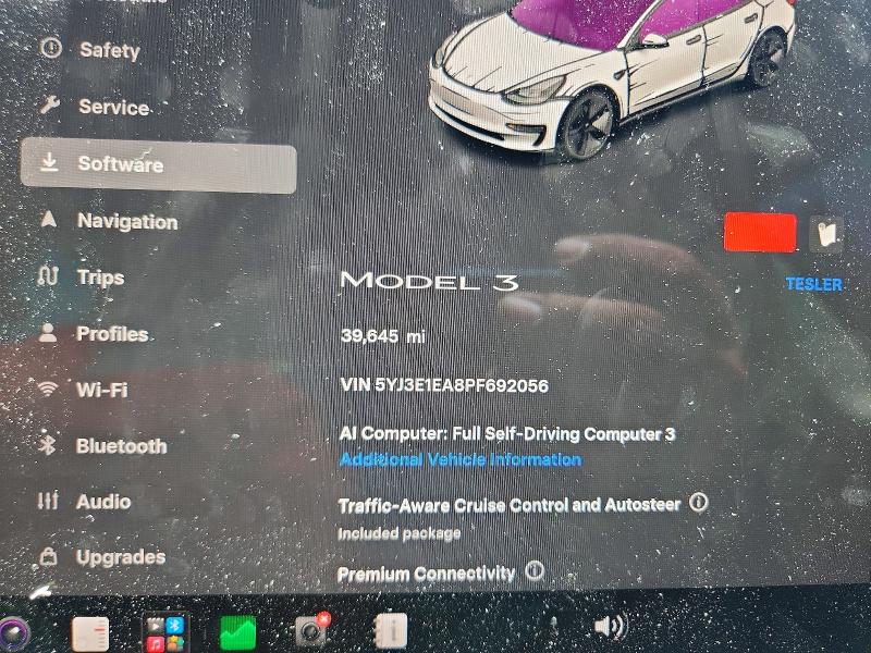 Продажа на аукционе авто 2023 Tesla Model 3, vin: 5YJ3E1EA8PF692056, номер лота: 56550796