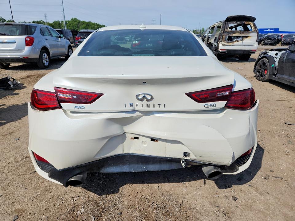 2017 Infiniti Q60 მანქანა იყიდება აუქციონზე, vin: JN1EV7EL4HM554443, აუქციონის ნომერი: 55070966