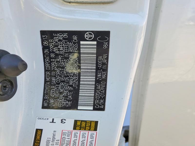 2014 Toyota Prius V მანქანა იყიდება აუქციონზე, vin: JTDZN3EU6E3296234, აუქციონის ნომერი: 55384456