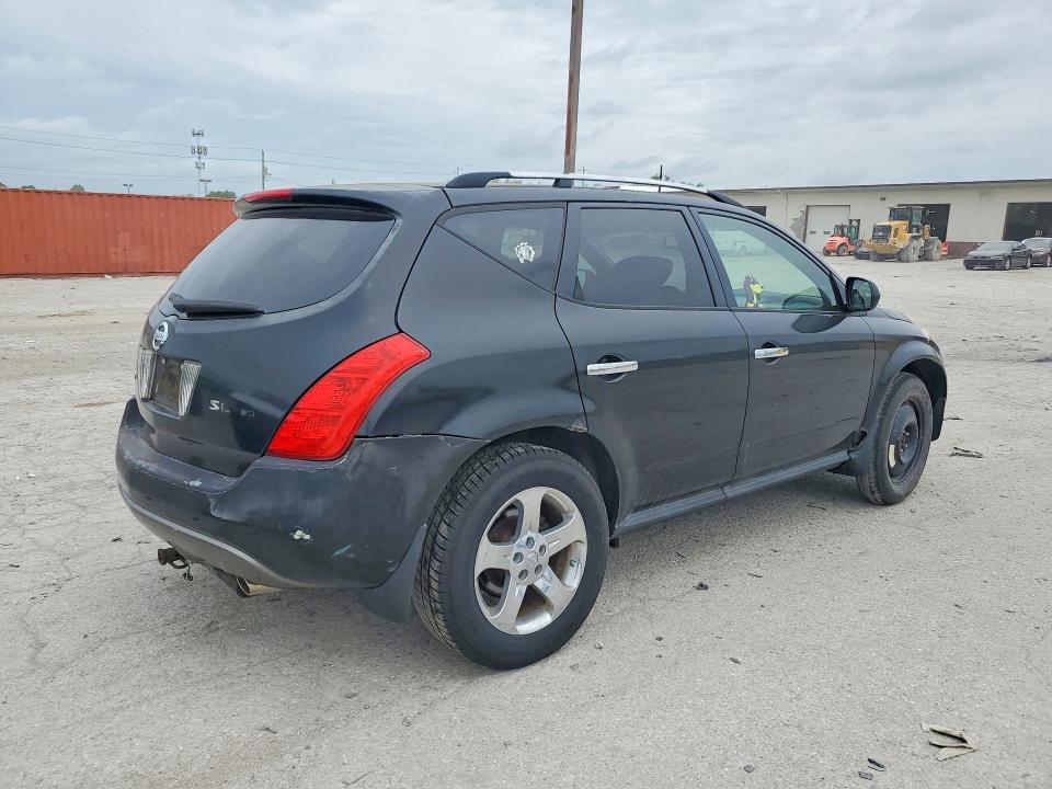 2004 Nissan Murano მანქანა იყიდება აუქციონზე, vin: JN8AZ08W34W304692, აუქციონის ნომერი: 56520036