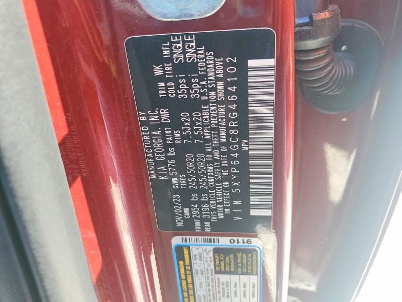 Продажа на аукционе авто 2024 Kia Telluride, vin: 5XYP64GC8RG464102, номер лота: 55846836