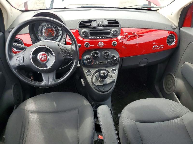 2012 Fiat 500 მანქანა იყიდება აუქციონზე, vin: 3C3CFFARXCT381721, აუქციონის ნომერი: 56502036