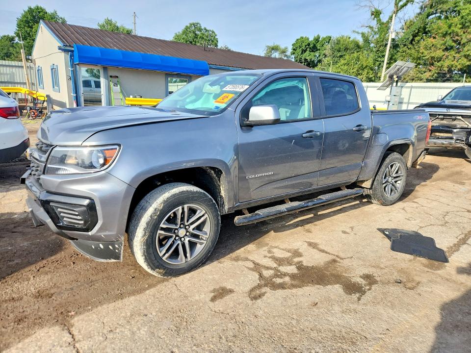 2021 Chevrolet Colorado მანქანა იყიდება აუქციონზე, vin: 1GCGTBEN6M1193695, აუქციონის ნომერი: 57288576