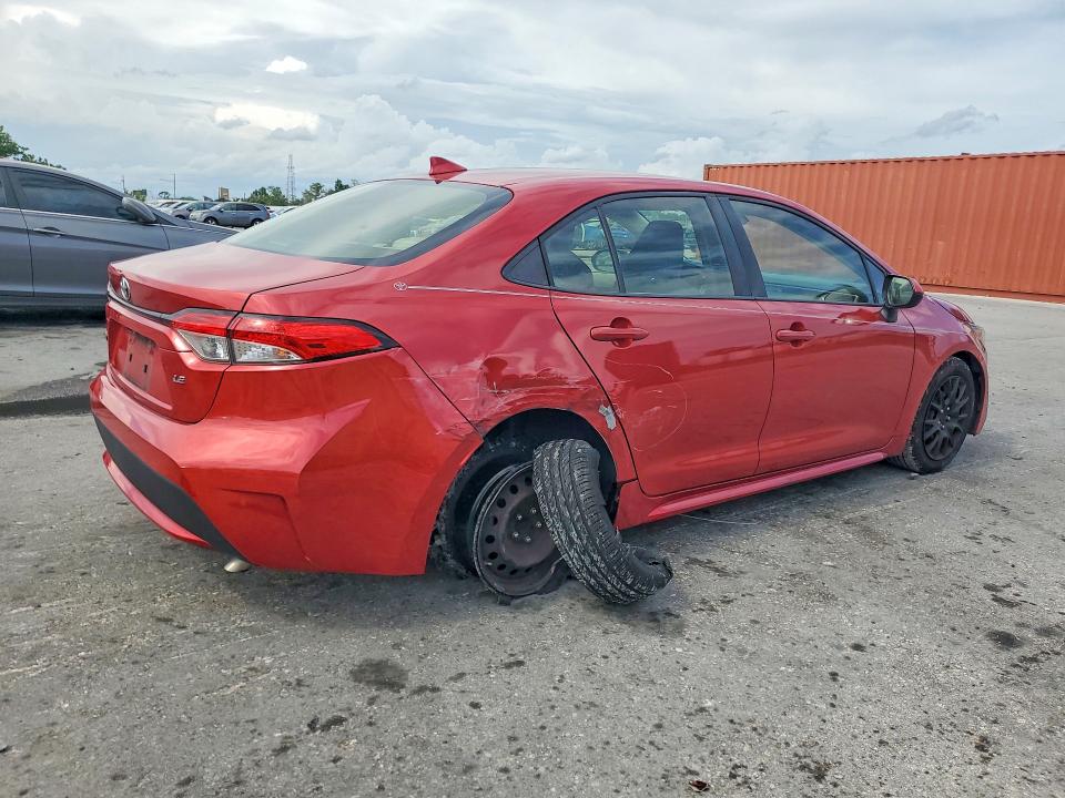 55180206 :رقم المزاد ، JTDEPRAE3LJ013016 vin ، 2020 Toyota Corolla مزاد بيع