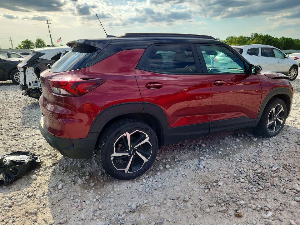 Aukcja sprzedaży 2022 Chevrolet Trailblazer, vin: KL79MUSL2NB026764, numer aukcji: 55545396