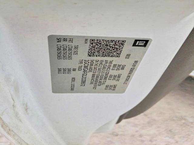 Aukcja sprzedaży 2018 Chevrolet Express G2500, vin: 1GCWGAFG1J1339572, numer aukcji: 56088086