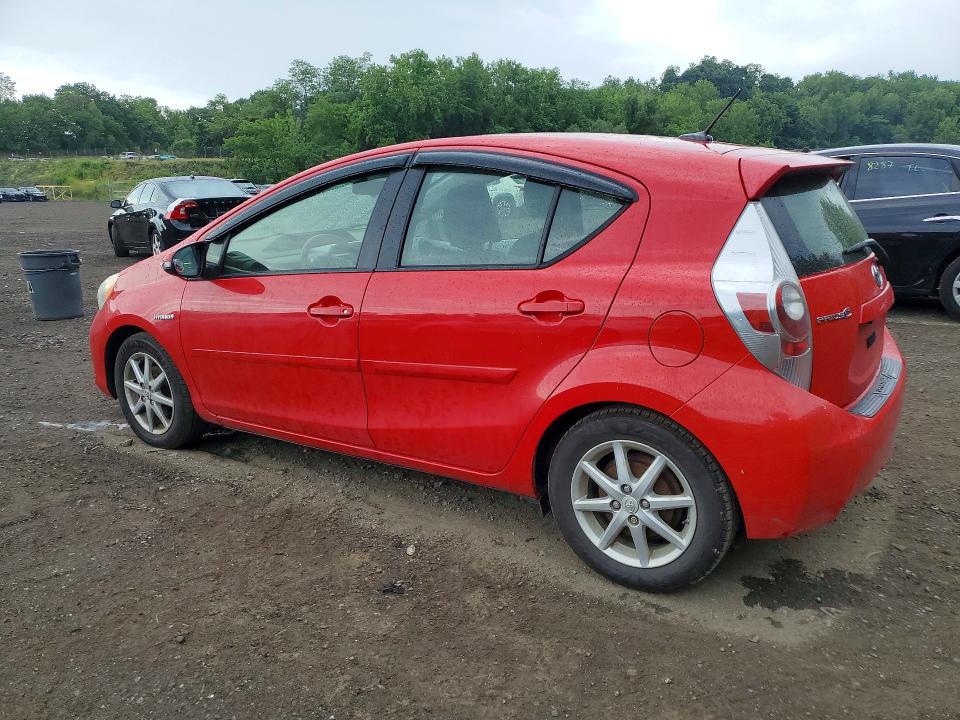 57161406 :رقم المزاد ، JTDKDTB34C1008302 vin ، 2012 Toyota Prius C مزاد بيع