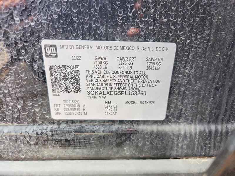 56795646 :رقم المزاد ، 3GKALXEG5PL153260 vin ، 2023 Gmc Terrain مزاد بيع