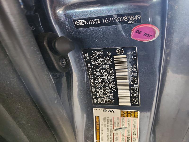 Продажа на аукционе авто 2009 Scion Tc, vin: JTKDE167190283849, номер лота: 56141566