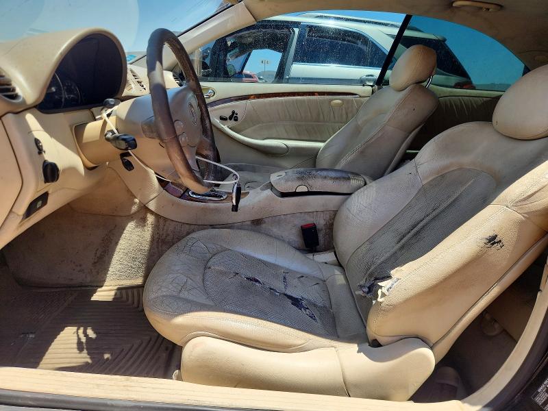2003 Mercedes-benz Clk მანქანა იყიდება აუქციონზე, vin: WDBTJ65J43F021822, აუქციონის ნომერი: 57385006