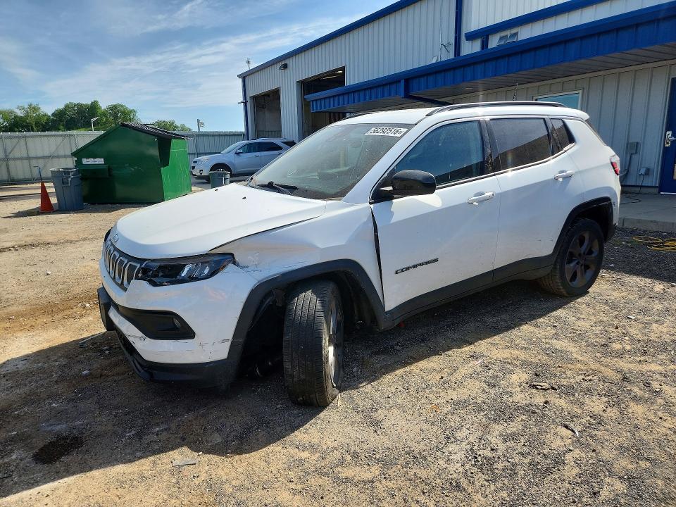 Aukcja sprzedaży 2022 Jeep Compass, vin: 3C4NJDFB8NT125678, numer aukcji: 56292516