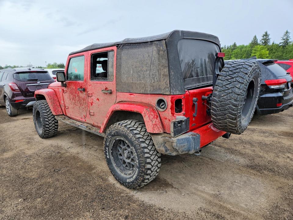 Продажа на аукционе авто 2017 Jeep Wrangler Unlimited, vin: 1C4BJWEG5HL540016, номер лота: 58980326