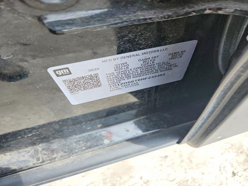 Aukcja sprzedaży 2024 Chevrolet Malibu, vin: 1G1ZD5ST0RF233461, numer aukcji: 55973046