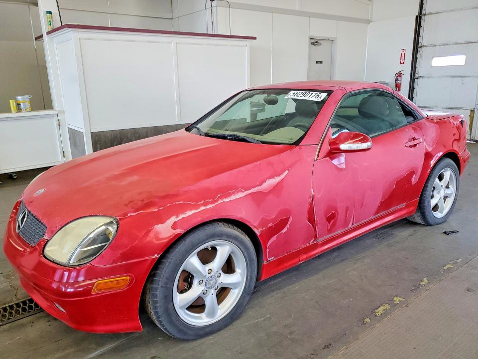 58290176 :رقم المزاد ، WDBKK65F91F200746 vin ، 2001 Mercedes-benz Slk مزاد بيع