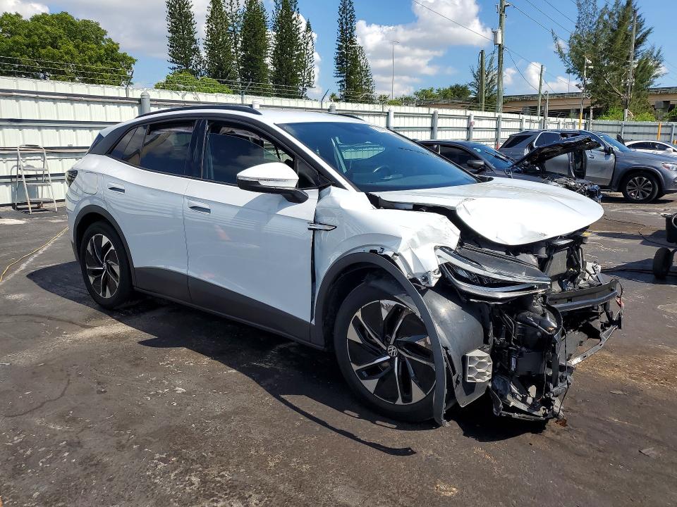 Продажа на аукционе авто 2021 Volkswagen Id.4, vin: WVGRMPE25MP059262, номер лота: 58043866
