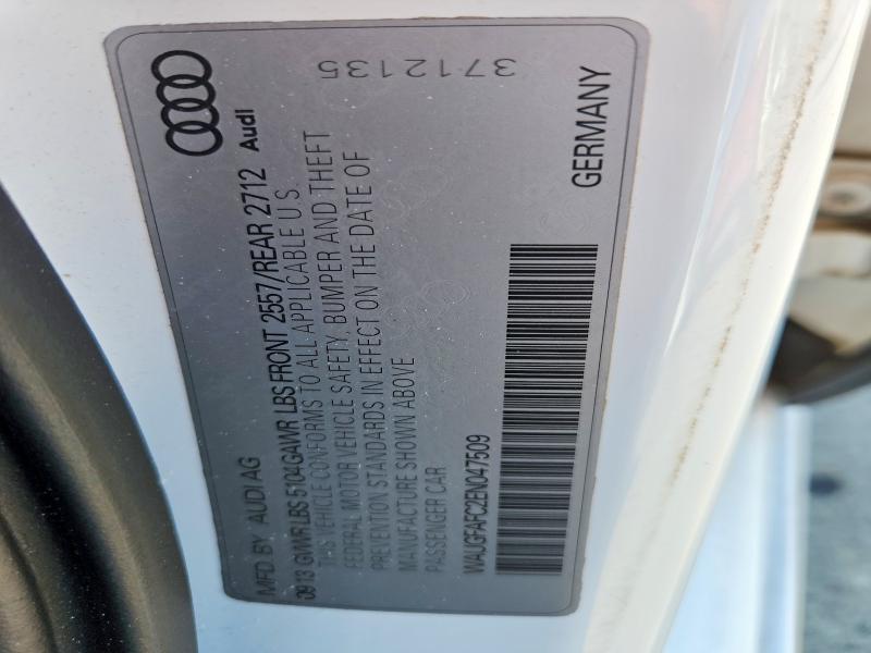 Aukcja sprzedaży 2014 Audi A6, vin: WAUGFAFC2EN047509, numer aukcji: 57380276