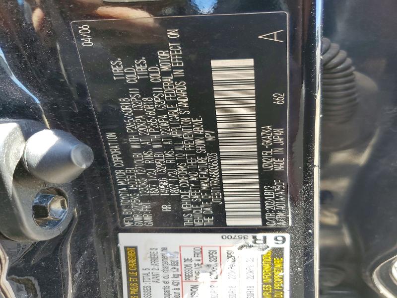 Продаж на аукціоні авто 2006 Toyota 4runner, vin: JTEBT17R468036323, номер лоту: 57964966
