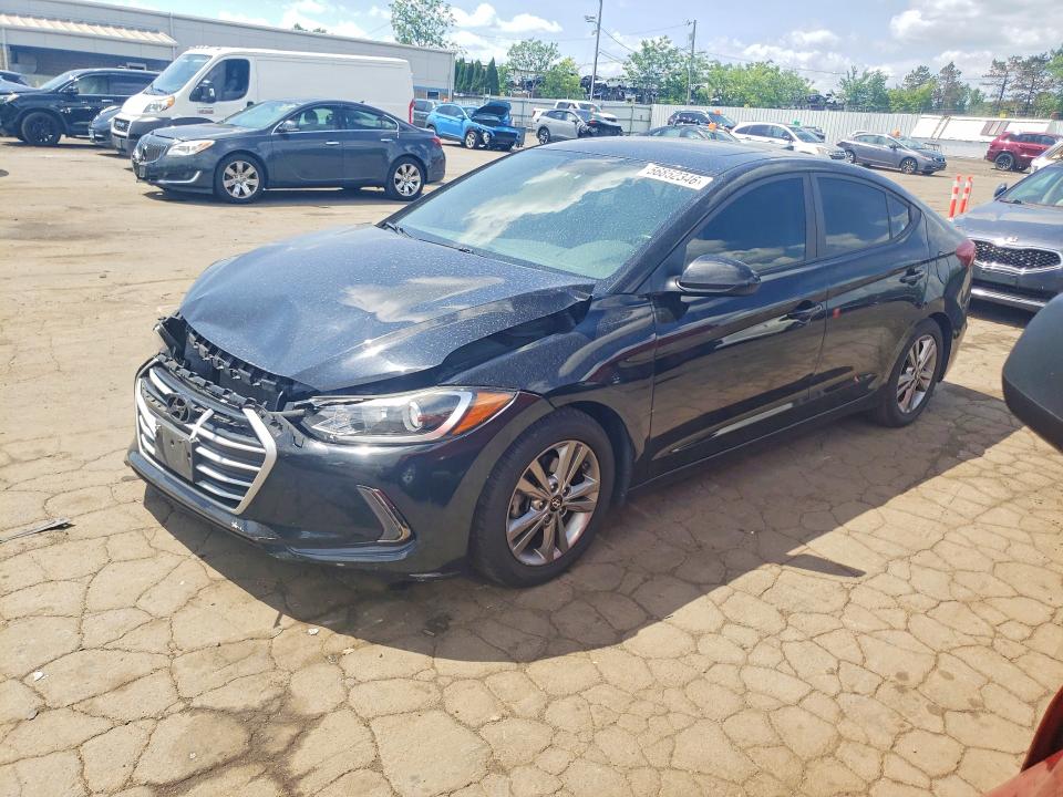 56852346 :رقم المزاد ، KMHD84LF9HU238916 vin ، 2017 Hyundai Elantra مزاد بيع