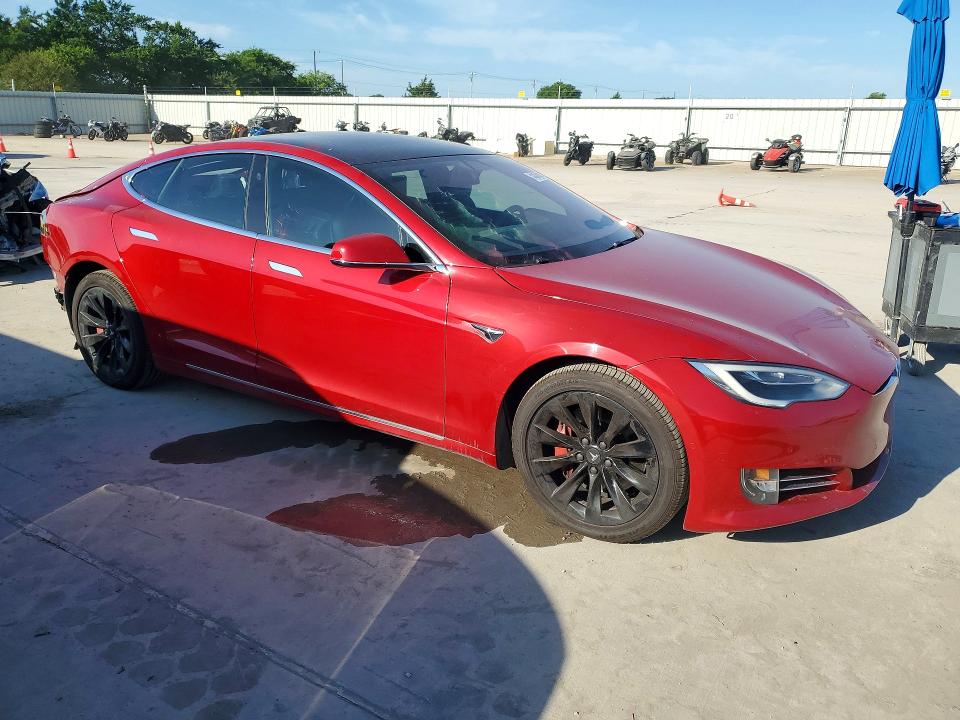 2017 Tesla Model S მანქანა იყიდება აუქციონზე, vin: 5YJSA1E13HF189575, აუქციონის ნომერი: 55036566