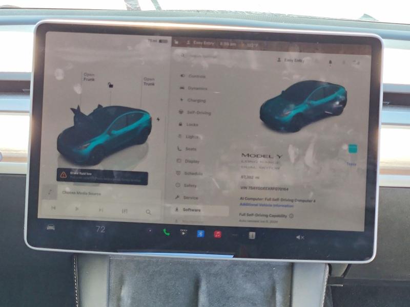 Продаж на аукціоні авто 2024 Tesla Model Y, vin: 7SAYGDEEXRF070164, номер лоту: 55723176