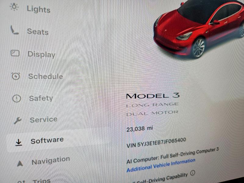 2018 Tesla Model 3 მანქანა იყიდება აუქციონზე, vin: 5YJ3E1EB7JF065400, აუქციონის ნომერი: 57505126